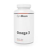 GymBeam Omega 3 Kapseln - 2000 mg pro Tagesdosis, Hochdosiert mit 18% EPA und 12% DHA, Omega-3-Fischöl-Tabletten angereichert mit Vitamin E, unterstützen Immunsystem (240 caps)
