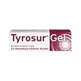 3x25g Wundheilgel Tyrosur Spar-Set. Zur Anwendung auf der Haut bei infizierten Wunden, basierend atmungsaktivem Hydro-Gel, auch zur Nachbehandlung von Tattoos