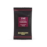 Pasticceria Passerini dal 1919 Dammann Caramel – Schwarzer Tee mit intensiven Noten von Karamell und Schokolade, 24 Kristallbeutel – Dammann Frères