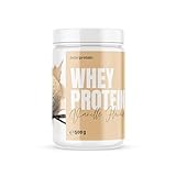 Whey Protein - Vanille 500g - Produziert in Deutschland aus regionaler Milch - BetterProtein® - Eiweißpulver zum Muskelaufbau und Abnehmen - Dose