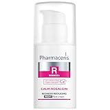 Pharmaceris R Rosacea Creme 30 ml mit beruhigendem Calm-Calcium Ca2+ Komplex | Lindert Rötungen und sichtbare Blutgefäße | CALM-ROSALGIN Rötung reduzierende Nachtcreme