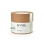 NVIO. Bio Brahmi Kapseln | 150St. | 100% Plastikfrei und Vegan | Natürlich ohne Zusätze | 400mg Kapseln | Bio zertifiziert DE-ÖKO-006