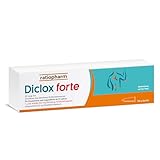 Diclox forte Schmerzgel von ratiopharm lindert akute Rücken- und Gelenkschmerzen effektiv mit Diclofenac in der doppelten* Wirkstoffkonzentration, 150 g Gel