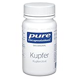 Pure Encapsulations - Kupfer (Kupfercitrat) -Spurenelement Kupfer, organisch gebunden - 60 vegane Kapseln