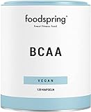 foodspring BCAA Kapseln, 120 Stück, Vegane BCAAs, essenzielle Aminosäuren für deine Muskeln im Verhältnis 2:1:1