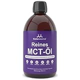 Ketosource® Reines MCT-Öl | Hochreine Quelle von Keton-verstärkenden C8- und C10-MCTs | Unterstützt Keto-Ernährung & Fasten | Vegan Safe & Glutenfrei | 500ml Flasche