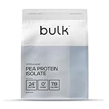 Bulk Erbsenprotein Isolat Pulver, Veganes Eiweißpulver, 2,5 kg, 83 Portionen, Verpackung Kann Variieren