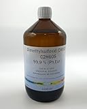 1000 ml DMSO Dimethylsulfoxid 99,9% (Ph.Eur.) in medizinischer Braunglasflasche