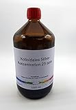 Kolloidales Silber 25 ppm hochrein, 1000 ml in Braunglasflasche, mit Herstellungsdatum, Made in Germany, Silberwasser