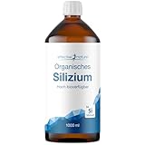 Organisches Silizium flüssig - 1000 ml - Besonders hohe Bioverfügbarkeit - Mit Monomethylsilantriol - 9 mg Silizium organisch pro Tag - Einfache Dosierung
