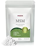 Feinwälder® MSM Pulver, 1000g – 99,9% Reinheit, Premium-Qualität, Organischer Schwefel, Methylsulfonylmethan ohne Zusatzstoffe