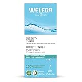 Weleda – 2-in-1-Tonikum, entfernt Unreinheiten und strafft die Haut, spendet Feuchtigkeit und stärkt die Haut, natürliche Inhaltsstoffe, Frischegefühl, geeignet für Veganer, normale bis Mischhaut –