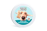 Green Hero Nasen- und Schnauzenbalsam für Hunde beruhigt pflegt und schützt trockene Hundenasen und Schnauzen bei Juckreiz Hochwertiges Balsam mit natürlichen Inhaltsstoffen 75 ml