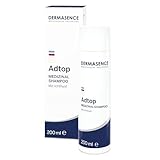DERMASENCE Adtop Medizinal Shampoo, 200 ml - Schonende Reinigung für die trockene und zu Schuppen neigende Kopfhaut - bewahrt den Feuchtigkeitsgehalt der Haut - mit Anti-Schuppen-Wirkstoff