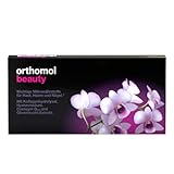 Orthomol Beauty für Frauen - Mikronährstoffe für Haut, Haare und Nägel - mit Coenzym Q10, Biotin und Zink - Trinkfläschchen, 7 St. Tagesportionen