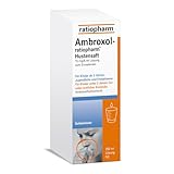 Ambroxol-ratiopharm Hustensaft: Schleimlöser für die Bronchien - erleichtert das Abhusten von zähem Schleim, 250 ml