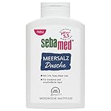 SEBAMED Meersalz Dusche 400 ml, Duschgel für Männer und Frauen, seifenfreie Reinigung für empfindliche und trockene Haut, ohne Mikroplastik