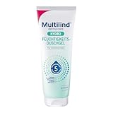 Multilind Derma:care Hyrdo Feuchtigkeits Duschgel - Klinisch getestete Pflege gegen Trockenheit, Feuchtigkeitsverlust & Hautirritationen, vegan, Frei von Parabene & Silikone, 250 ml