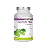 Vita2You Ginkgo Biloba - 400 Tabletten - Hochdosiert - Mit Flavonglykoside + Terpenlactone - Ginkgolsäure unter 1ppm - Jahrespackung - Ginko Extrakt - Premium Qualität