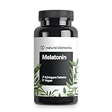 Melatonin – 365 Tabletten – 0,5mg Melatonin pro Tablette – hochdosiert – Ohne unerwünschte Zusätze – Laborgeprüft – Alternative zu Melatonin Einschlafspray - 100% vegan