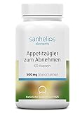 Sanhelios Appetitzügler zum Abnehmen - Einführungspreis - 60 Kapseln - Glucomannan 3000mg hochdosiert - Nur Premium Zutaten - Hergestellt & geprüft in Deutschland