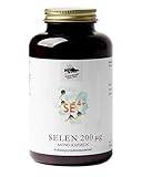 KRÄUTERHANDEL SANKT ANTON - Selen Kapseln - 200µg reinen Selens - Hochdosiert - Vitamin E - Deutsche Premium Qualität (365 Kapseln)