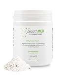 Zeolith MED Detox-Pulver 400g, Medizinprodukt, Apothekenqualität, Vergleichssieger, Darmreinigung, Entgiftung von Schwermetallen, Entgiftungskur, Vulkanmineralien, Heilerde