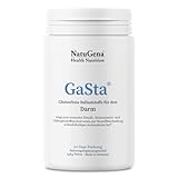 NautuGena GaSta/Glutenfreie Ballaststoffe, Vitamine & Mineralstoffet/Hoher Anteil an L-Glutamin und Curcuma/ 548g Pulver (1-Monats-Packung)