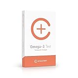 Omega 3 Test von CERASCREEN - Fettsäuren-Analyse | Verhältnis von Omega-3- zu Omega-6-Fettsäuren mit Testkit bequem von zu Hause bestimmen | Zertifiziertes Fachlabor | Detaillierter Ergebnisbericht