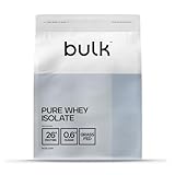 Bulk Pure Whey Protein Isolat 90, Protein Pulver, Eiweißpulver, Geschmacksneutral, 1 kg, 33 Portionen, Verpackung Kann Variieren