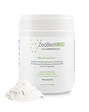 ZeoBent MED Detox-Pulver 400g, Zeolith-Bentonit, Medizinprodukt, Apothekenqualität, Vergleichssieger, Darmreinigung, Entgiftung von Schwermetallen, Entgiftungskur, Vulkanmineralien, Heilerde