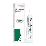 Siccaforte® Augengel von AGEPHA mit Carbomer I Gel Augentropfen für trockene Augen I Augengel für längere Haltbarkeit I Angenehmer Puffer zwischen Auge und Augenlid.