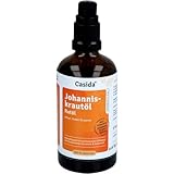 Casida® Johanniskrautöl Rotöl - Durchwärmendes, beruhigendes Johanniskraut-Rotöl für Massagen und Einreibungen - 100 ml