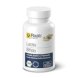 Raab Vitalfood Bio Lacto Bifido Kapseln (90 Stück) - mit 6 ausgewählten Milchsäurebakterienstämmen, Lactobacillus- und Bifidobakterien, Vegan, Bio
