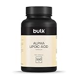 Bulk Alpha Liponsäure (ALA) Kapseln, 500 mg, 40 Kapseln
