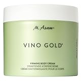 M. Asam VINO GOLD Straffende Körpercreme (500 ml) – reichhaltige Anti-Aging Körperpflege für glatte Haut, verbessert die Hautfestigkeit, mit Aloe Vera, Koffein, Vitamin E & B3, vegan