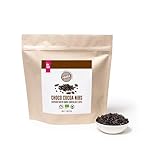 PAKKA Bio Fairtrade Schoko Kakao Nibs, 1kg, Öko & Fair schokoliert, Cacao Cocoa Nibs, direkt hergestellt und abgefüllt vom Produzenten in Kolumbien, vegan dragiert, 1000g (1er Pack)