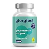 Glucomannan Kapseln - 4000 mg je Tagesdosis - 240 Kapseln - Konjak Wurzel für Gewichtsverlust * - Mit Vitamin D3 und Chrom - Vegan, laborgeprüft, ohne Zusätze in Deutschland hergestellt