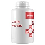 Nutrinax Glycin 1000mg 120 vegane hochdosierte Kapseln - Made in Germany - für 120 Tage Glycine