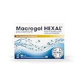 Macrogol HEXAL® plus Elektrolyte | 10 Beutel | Wirksame Hilfe bei chronischer Verstopfung | Setzt den Darm sanft und effektiv in Bewegung