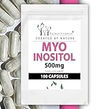 MYO INOSITOL - Forest Vitamin - Myo Inositol 500mg - 100 Kapseln HMPC - Gesundheit & Schönheit