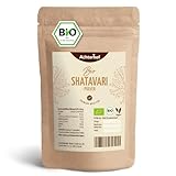 Shatavari Pulver Bio (250g) | feines Shatavaripulver in Bio-Qualität | Klassiker aus dem Ayurveda | 100% naturrein | Ideal als Zugabe in Smoothies, Säften, Shakes & Co. | vom Achterhof