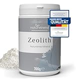 naturetrend Zeolith Pulver 700g - Naturrein mit 94% in Premium-Qualität - Extra fein gemahlen Reines & naturbelassenes Vulkangestein