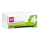 Cetirizin AbZ 10 mg Filmtabletten: Zur Behandlung von Heuschnupfen und chronischer Nesselsucht, 100 Filmtabletten