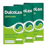Dulcolax® Zäpfchen 3 x 6 Stück Wirkstoff Bisacodyl bei Verstopfung