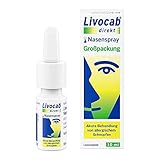 Livocab® direkt Nasenspray (10 ml) | Akuthilfe bei Allergie | Schnelle Hilfe bei allergischem Schnupfen | Wirkungsvoll ab der 1. Anwendung
