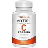 Liposomale Vitamin C Kapseln 2000 mg - Hochdosiert Glutenfrei & Ascorbinsäure - Immununterstützendes Antioxidans - Non-GMO