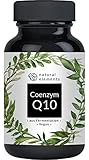 Coenzym Q10 - nur 1 Kapsel mit 200mg je Tagesdosis - 120 vegane Kapseln - 4 Monate Reichweite - Hochwertiges Q10 aus pflanzlicher Fermentation - Laborgeprüft, hochdosiert