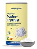 Pumperlgsund Erythrit Puderzucker - Bio Zuckerersatz Puder ohne Kalorien, Natürliches Süßungsmittel zum Backen & Süßen - 400 g