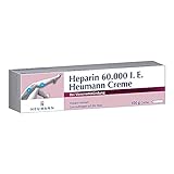 Heparin Heumann Creme 60.000 I.E.: Heparin-Natrium zum Auftragen auf die Haut bei stumpfen Verletzungen und oberflächlichen Venenentzündungen, 100 g